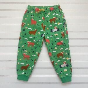 FRUGI Boys Organic Cotton Colorful Highland Cows Sweatpant Joggers